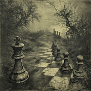 Giant Chess Board in Forest DAY 115 Digital Art by Yo Pedro