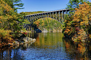 Gill MA French King Bridge Fall Foliage Erving MA Photograph by Toby McGuire Gill MA French King Bridge Fall Foliage Erving MA Photograph by Toby McGuire