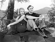 GINGER ROGERS and DOUGLAS FAIRBANKS JR. in HAVING WONDERFUL TIME -1938-, directed by ALFRED SANTELL. Photograph by Album