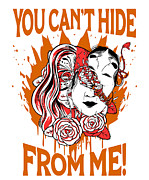 Girl Warp Horror Two Face Creepy Art Aesthetic Digital Art by Toms Tee Store