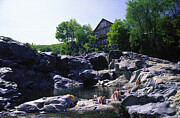 Glacial potholes, Shelburne Falls, MA Photograph by Barry Winiker