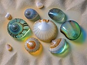 Glass Molluscs Digital Art by Eris And AI Glass Molluscs Digital Art by Eris And AI