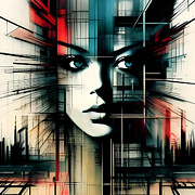 Glitch Abstract #340 Digital Art by Insidious Arts