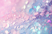 Glitter Unique Rainbo Glam Tapestry - Textile by Fitri Apriliyani