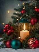 Glow of Love - A Family's Christmas Tradition in Noisiel Digital Art by Samuel HUYNH