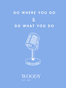 Go Where You Go Mixed Media by The Q C Shop