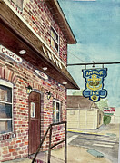 Golda's Anchor Inn Painting by Clara Sue Beym Golda's Anchor Inn Painting by Clara Sue Beym