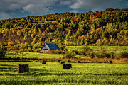 Golden Autumn Countryside Photograph by Jeff Folger