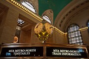 Golden Clock at Central Station in New York City Photograph by Travel Essayist Golden Clock at Central Station in New York City Photograph by Travel Essayist