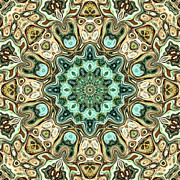 Golden Mandala Digital Art by Phil Perkins