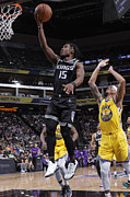 Golden State Warriors v Sacramento Kings Photograph by Rocky Widner