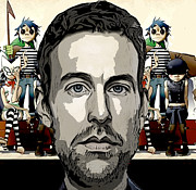 Gorillaz parody portrait Digital Art by Christina Fairhead Art and Merch Gorillaz parody portrait Digital Art by Christina Fairhead Art and Merch