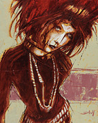 Goth Dreams Painting by Sv Bell