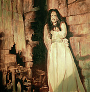 Gothicka Bride Painting by Sv Bell Gothicka Bride Painting by Sv Bell