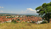 The view from the Hisar Hill to the city hospital in Leskovac Photograph by Dejan Jovanovic