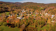 Grafton Village Vermont in Autumn Photograph by Jeff Folger