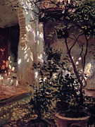 Granada Sunspots Painting by John Singer Sargent