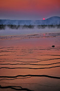 Grand Prismatic Sunset Dream Photograph by Go and Flow Photos