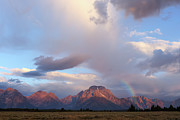 Grand Tetons Rainbow Photograph by Brook Burling