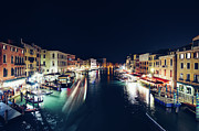Grandcanal Pontedirialto Venice Photograph by Eugene Nikiforov