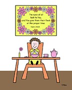 Grateful Girl Gives Thanks Digital Art by Donna Mibus