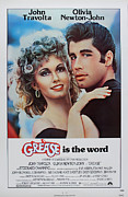 Grease - 1978 Comedy Musical Romance Digital Art by Retro Movie Poster - UPSCALED