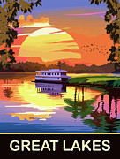 Great Lakes Digital Art by Long Shot Great Lakes Digital Art by Long Shot