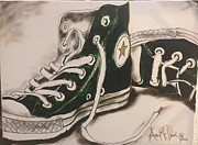 Green Mixed Media by Angie ONeal Green Mixed Media by Angie ONeal