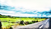 Green Meadow Country Road Photograph by Marco Sales Photography Green Meadow Country Road Photograph by Marco Sales Photography