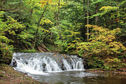 Greenstone Falls in the Autumn Photograph by Robert Carter