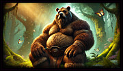 Grizzok the Bear Chieftain Digital Art by Shawn Dall Grizzok the Bear Chieftain Digital Art by Shawn Dall