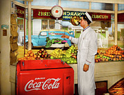 Grocery - Provincetown, MA - Anybody's Fruit 1942 Photograph by Mike Savad