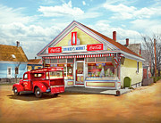 Grocery - Provincetown, MA - Anybody's Market 1942 Photograph by Mike Savad