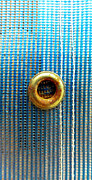Grommet on Blue Photograph by Bentley Davis Grommet on Blue Photograph by Bentley Davis