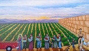 Guadalupe is with Them Painting by James RODERICK