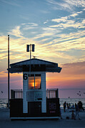 Guardian of the Sunset Vigil on the Shore Photograph by Portia Olaughlin