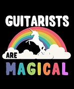 Guitarists Are Magical Digital Art by Flippin Sweet Gear