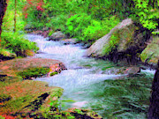 Gunpowder Falls Painting by Joel Smith Gunpowder Falls Painting by Joel Smith