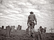 Gunsmoke Cemetery Photograph by Brian Wallace