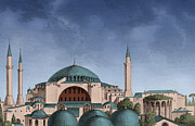 Hagia Sophia, Istanbul, Turkey, 1799 Photograph by Science Source