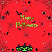 Halloween Card #2 Digital Art by Cherry Vercher