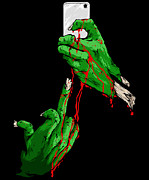 Halloween Zombie Hands Digital Art by Jacob Zelazny