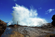 Halona Blowhole Crashing Wave Photograph by Aloha Art
