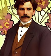 Handsome Suitor II Digital Art by Annalisa Rivera-Franz