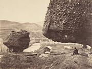 Hanging Rock, Foot of Echo Canon Photograph by Andrew Joseph Russell