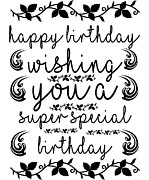 Happy Birthday Wishing You A Super Special Birthday  Digital Art by Jacob Zelazny