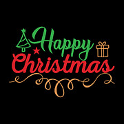 Happy Christmas Digital Art by Jacob Zelazny