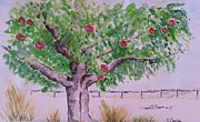 Happy Tree Painting by Claudette Carlton