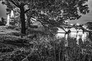 Harvard University John W. Weeks Footbridge in Black and White Photograph by Gregory Ballos Harvard University John W. Weeks Footbridge in Black and White Photograph by Gregory Ballos