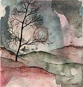 Hazel's Sky Painting by Sarah Kasper
